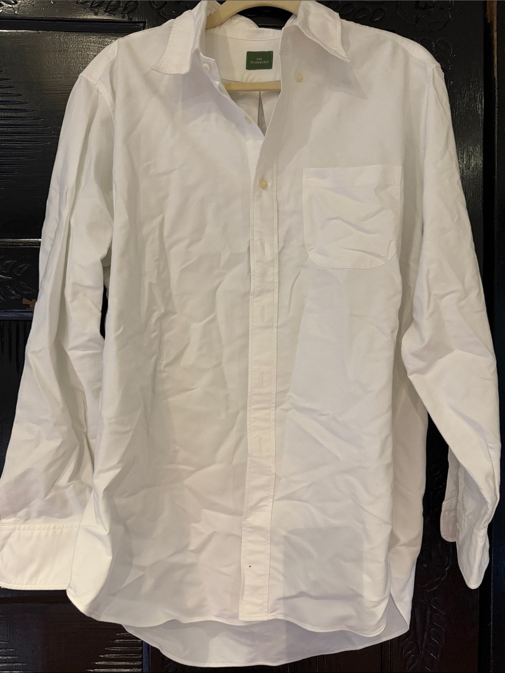 Sid Mashburn White Oxford Button-Down Shirt
